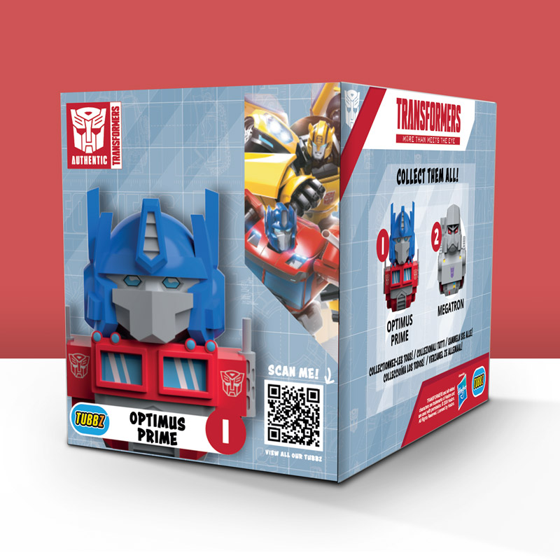 Official Transformers Optimus Prime TUBBZ (Boxed Edition)の画像