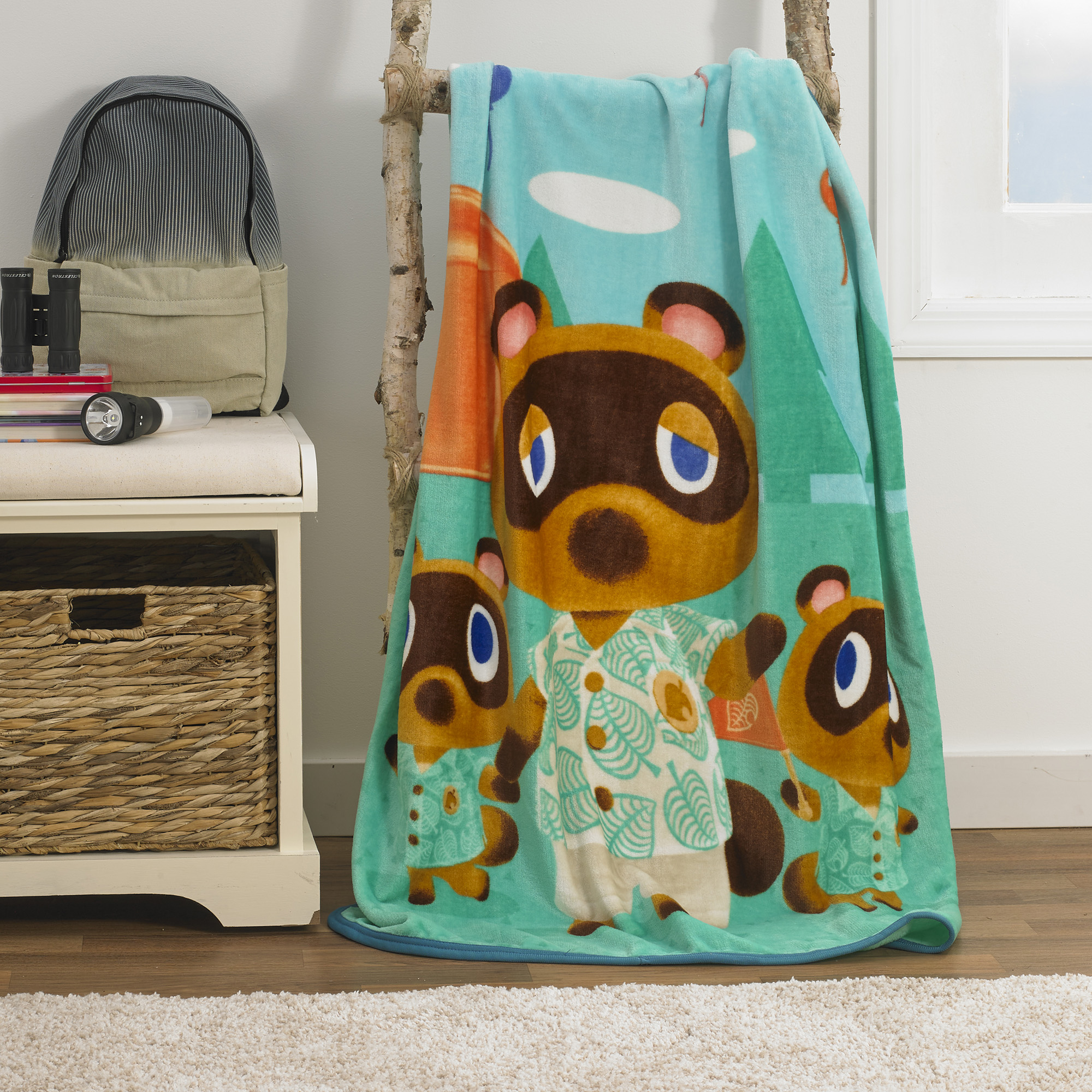 Animal Crossing Throw Blanket画像