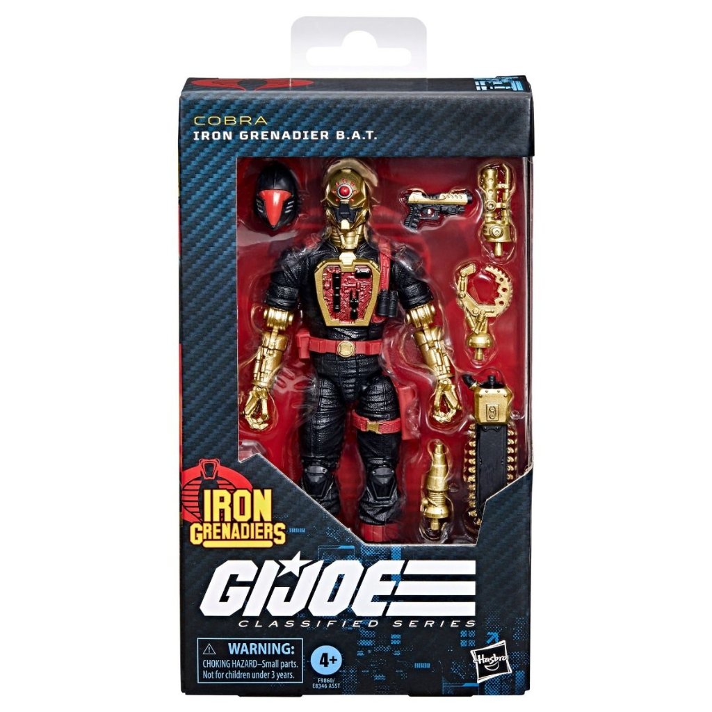 G.I. Joe Classified Series Iron Grenadiers Iron Grenadier B.A.T.(134) 6-Inch Action Figureの画像