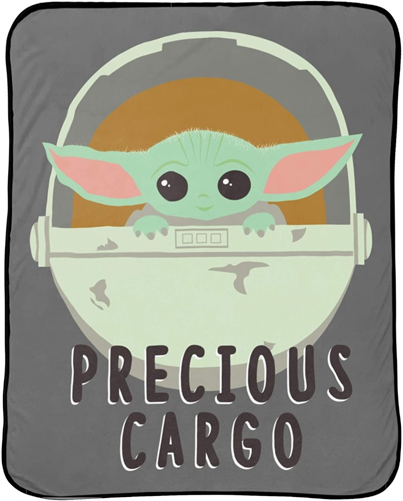 Star Wars The Mandalorian The Child Throw Blanketの画像