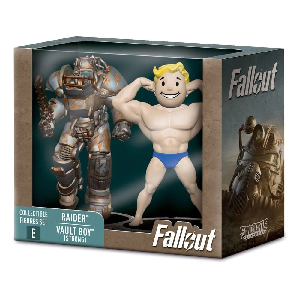 Fallout レイダー & ボルトボーイ(Strong) ミニフィギュア デスクローBAFの画像