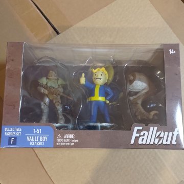Fallout T-51 & ボルトボーイ(Classic) ミニフィギュア デスクローBAFの画像