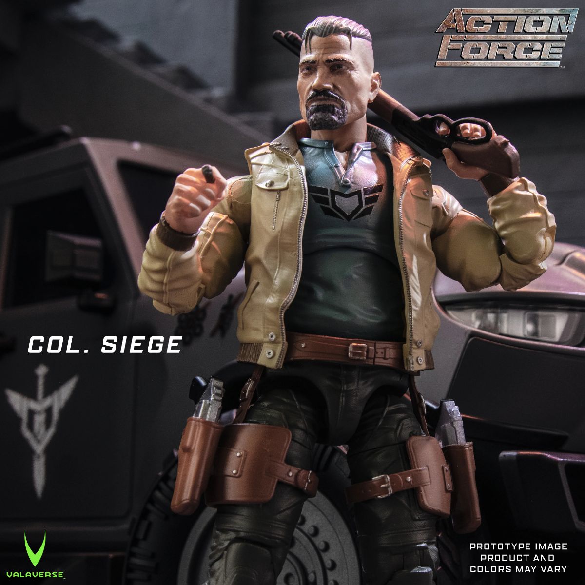 Valaverse Action Force Series 5 Col. Siege 6-Inch Action Figureの画像