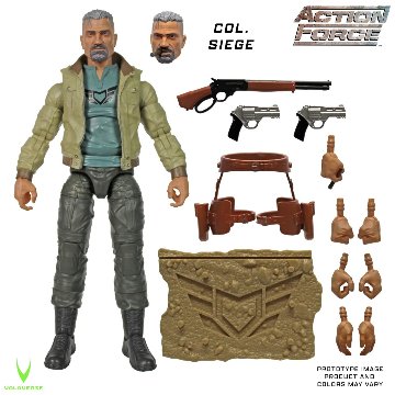 Valaverse Action Force Series 5 Col. Siege 6-Inch Action Figureの画像