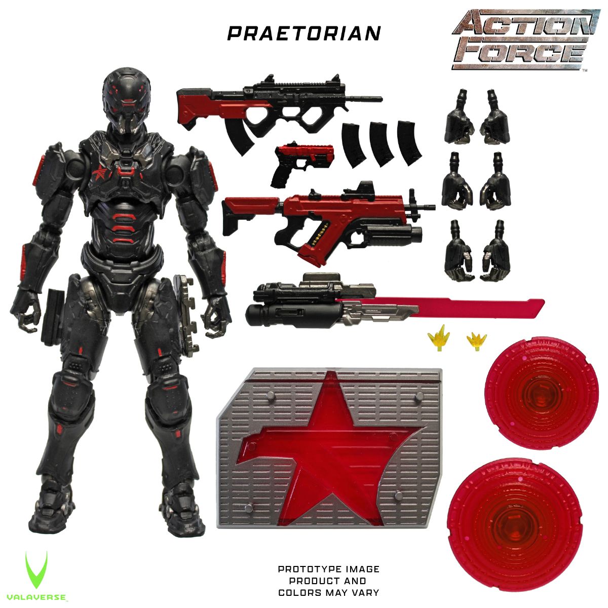 Valaverse Action Force Series 5 Praetorian 6-Inch Action Figureの画像