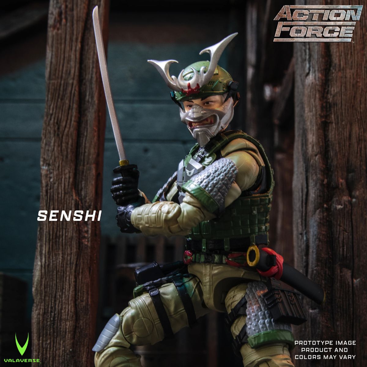 Valaverse Action Force Series 5 Senshi 6-Inch Action Figureの画像