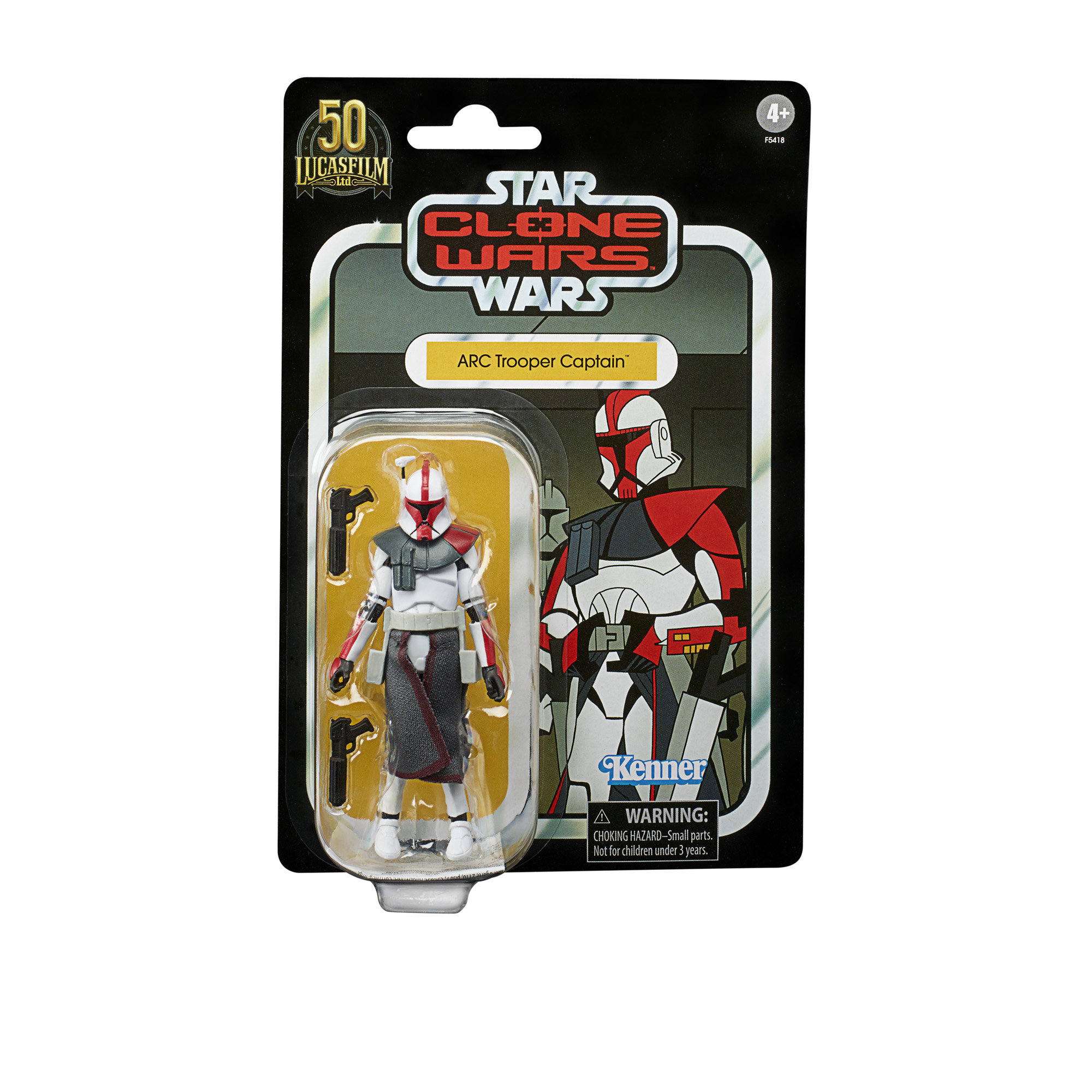 Star Wars TVC Star Wars: Clone Wars ARC Trooper Captain 3 3/4-Inch Action Figure画像