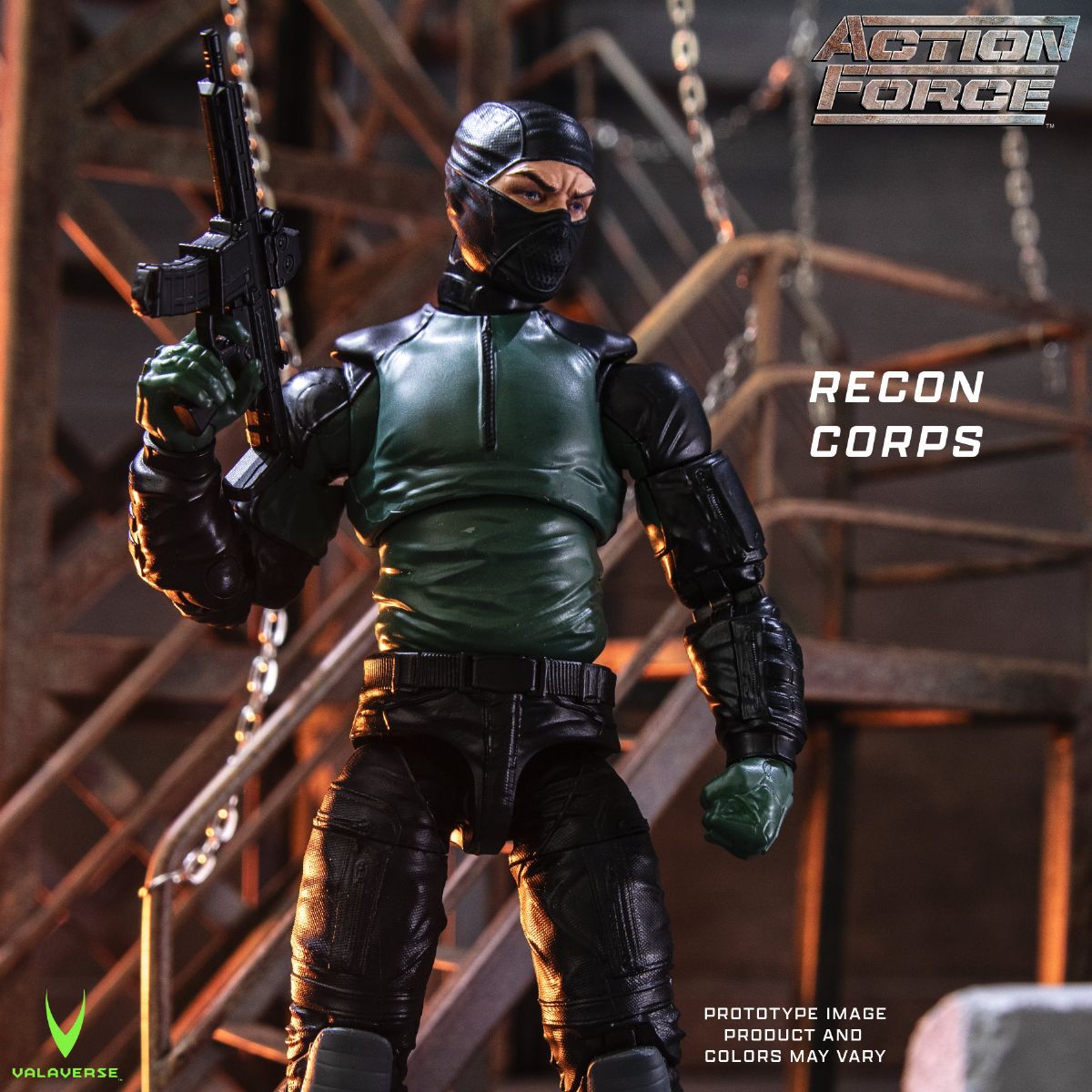 Valaverse Action Force Series 5 Recon Corps 6-Inch Action Figureの画像