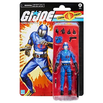 G.I. Joe Classified Series Retro Cardback Cobra Commander 6-Inch Action Figureの画像