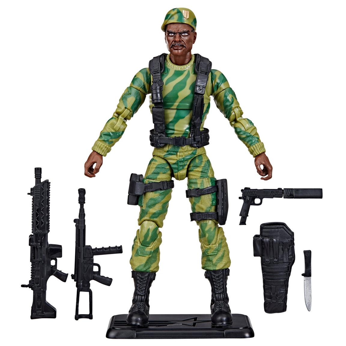 G.I. Joe Classified Series Retro Cardback Sgt. Stalker 6-Inch Action Figureの画像