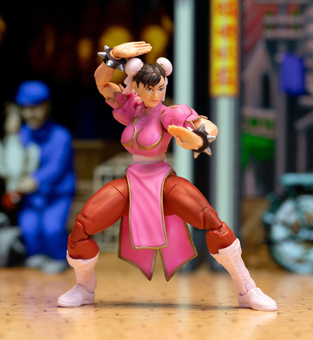 Ultra Street Fighter II Chun-Li 2P Color Pink(DELUXE) 6-Inch Action Figureの画像