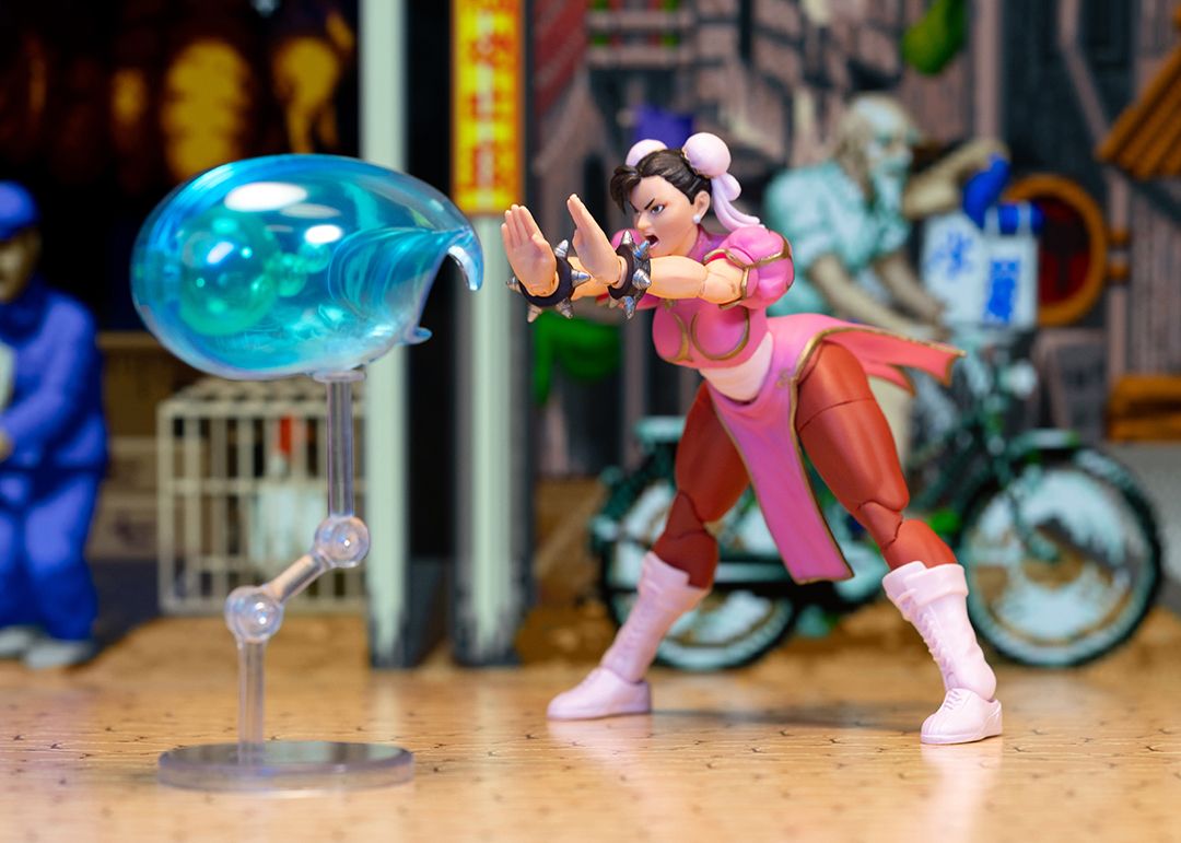 Ultra Street Fighter II Chun-Li 2P Color Pink(DELUXE) 6-Inch Action Figureの画像