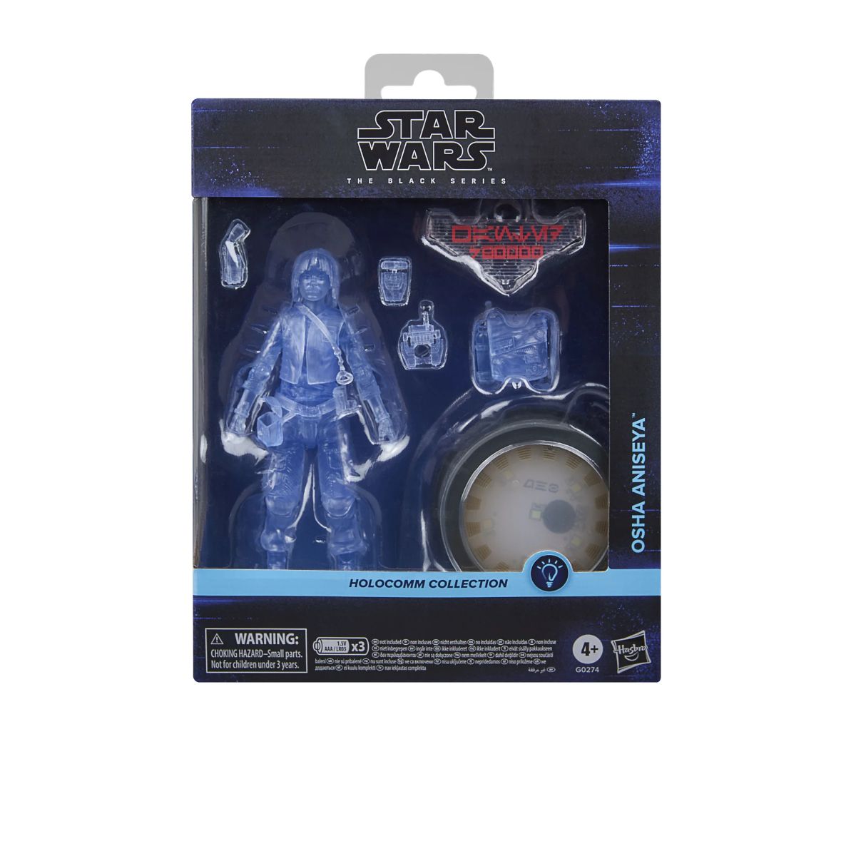 Star Wars TBS Holocomm Colleciton Osha Aniseya 6-Inch Action Figureの画像