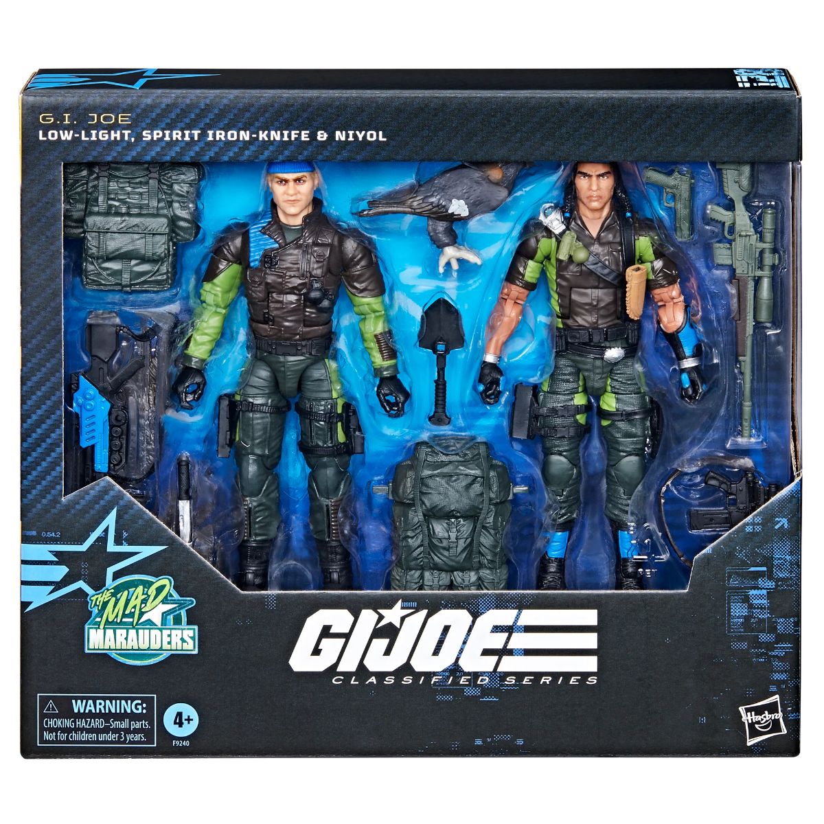 G.I. Joe Classified Series Mad Marauders Low-Light Spirit Iron-Knife & Niyol(128) 2-Packの画像