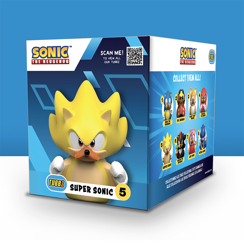 TUBBZ BOX EDITION Sonic the Hedgehog Super Sonicの画像