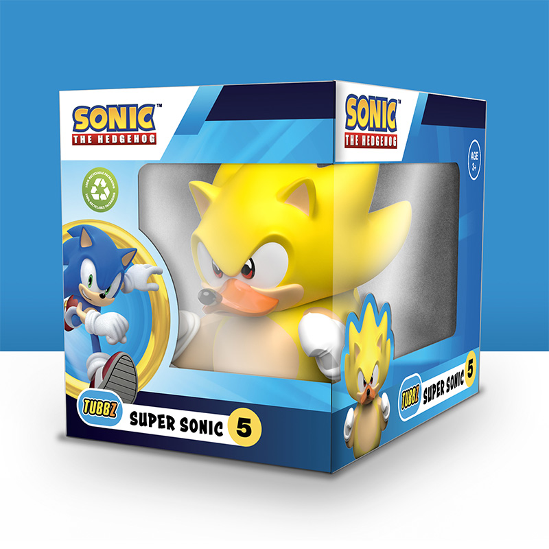 TUBBZ BOX EDITION Sonic the Hedgehog Super Sonicの画像