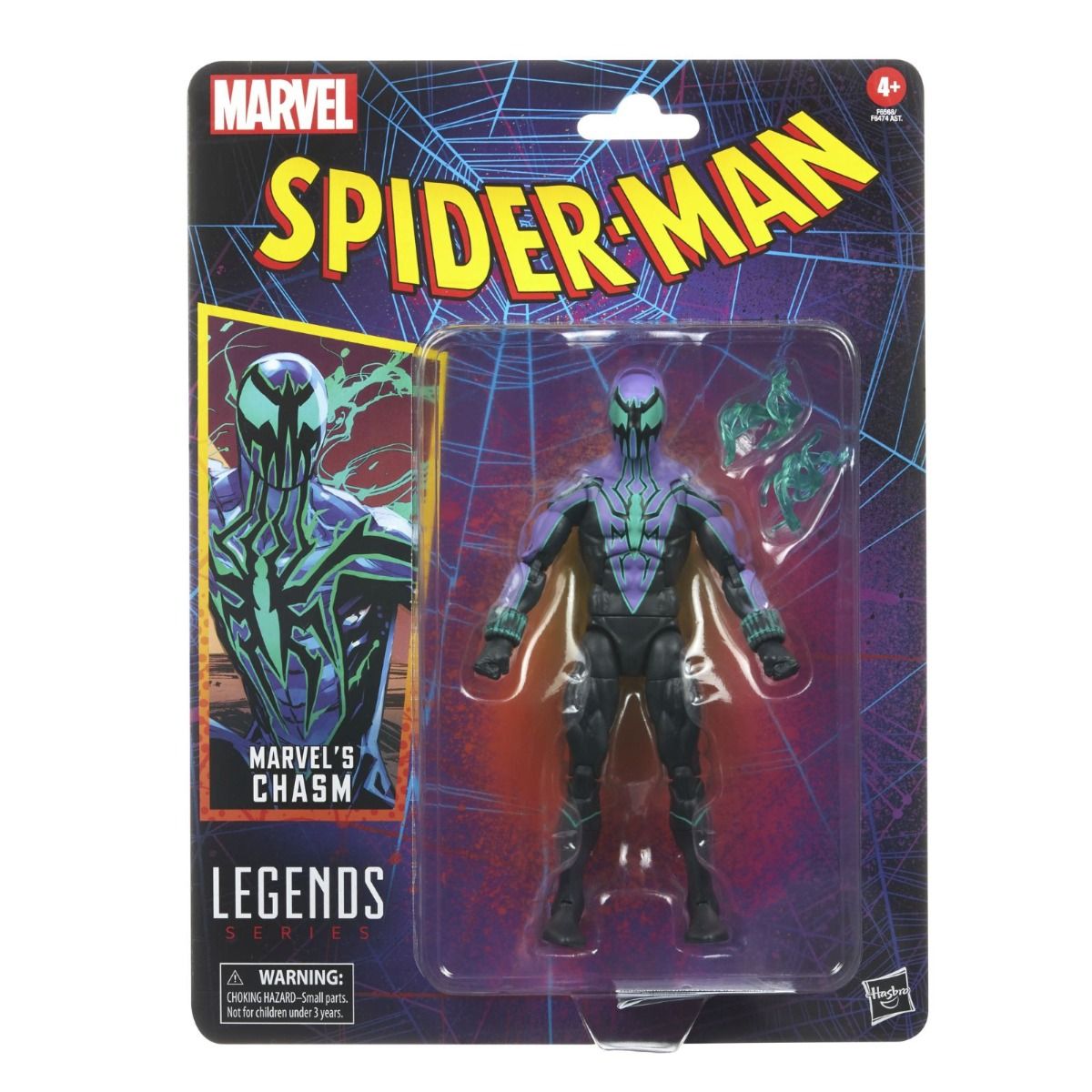 Marvel Legends Retro Cardback Spider-Man Marvel's Chasm 正規品の画像