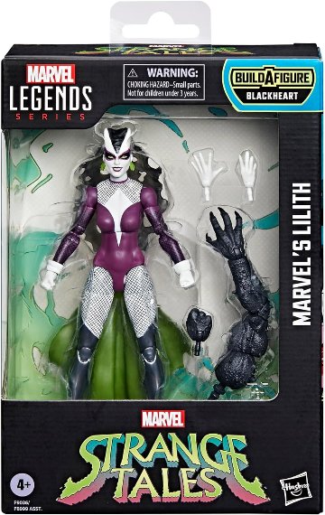 Marvel Legends BAF Blackheart Strange Tales Marvel's Lilith 6-Inch Action Figureの画像