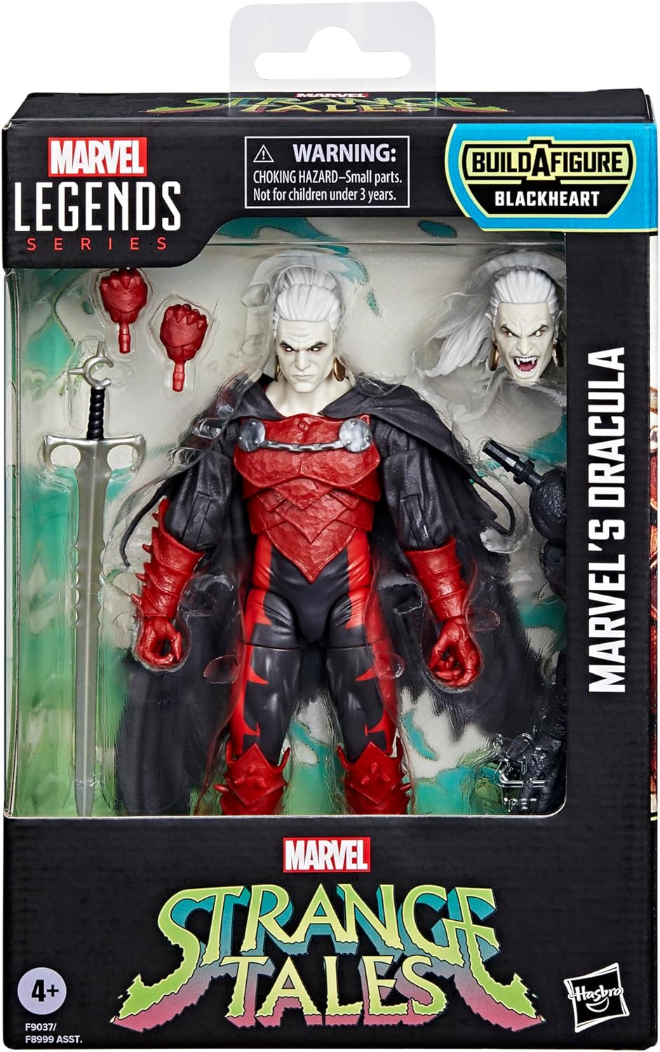 Marvel Legends BAF Blackheart Strange Tales Marvel's Dracula 6-Inch Action Figureの画像