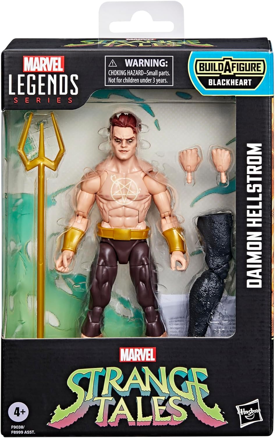 Marvel Legends BAF Blackheart Strange Tales Daimon Hellstorm 6-Inch Action Figureの画像