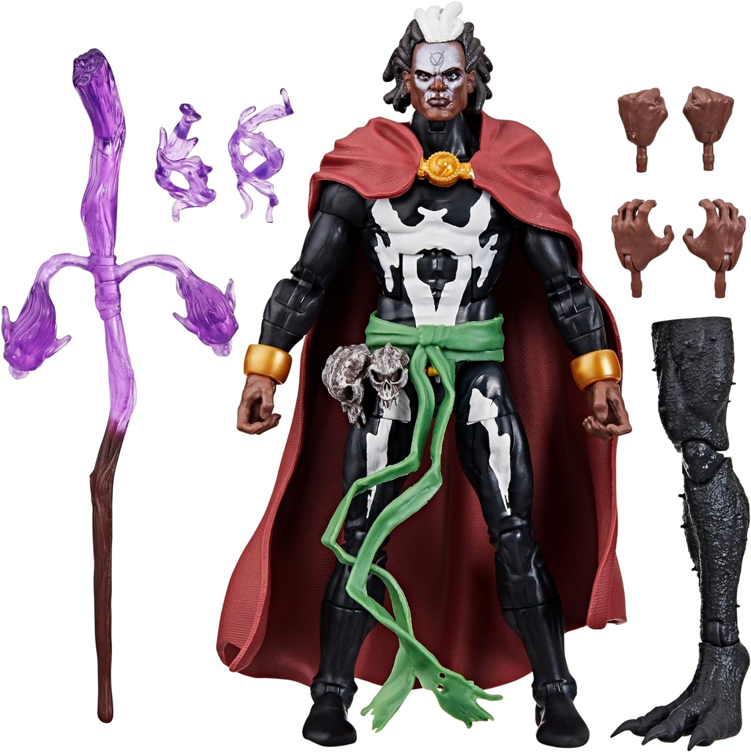 Marvel Legends BAF Blackheart Strange Tales Brother Voodoo 6-Inch Action Figureの画像