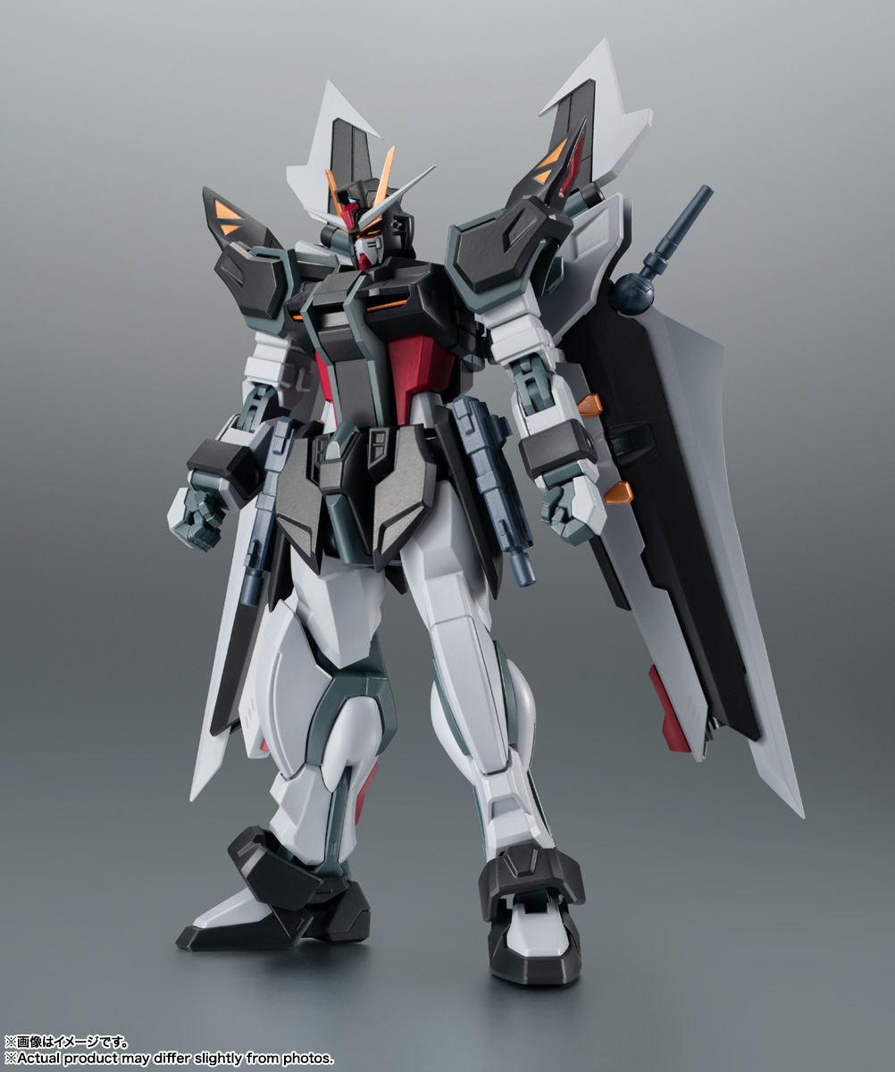 ROBOT魂 <SIDE MS> GAT-X105E+AQM/E-X09S ストライクノワールガンダム Ver. A.N.I.M.E.の画像