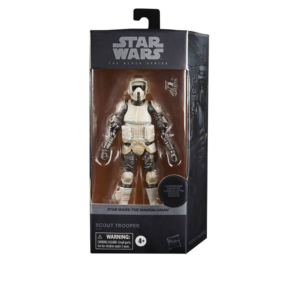 Star Wars TBS Carbonized Collection Scout Trooper 6-Inch Action Figureの画像