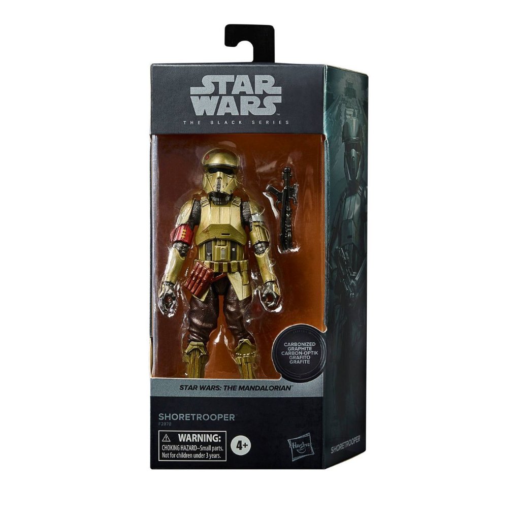Star Wars TBS Carbonized Collection Shoretrooper 6-Inch Action Figureの画像
