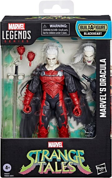 Marvel Legends BAF Blackheart Strange Tales Marvel's Dracula 6-Inch Action Figure 正規品の画像