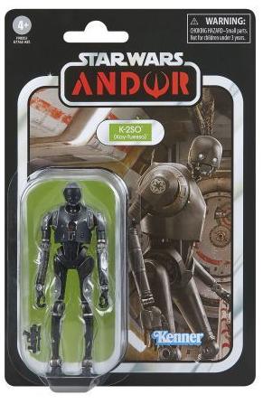 Star Wars TVC SWA ANDOR K-2SO(Kay-Tuesso) 3 3/4-Inch Action Figure E77635L0Sの画像