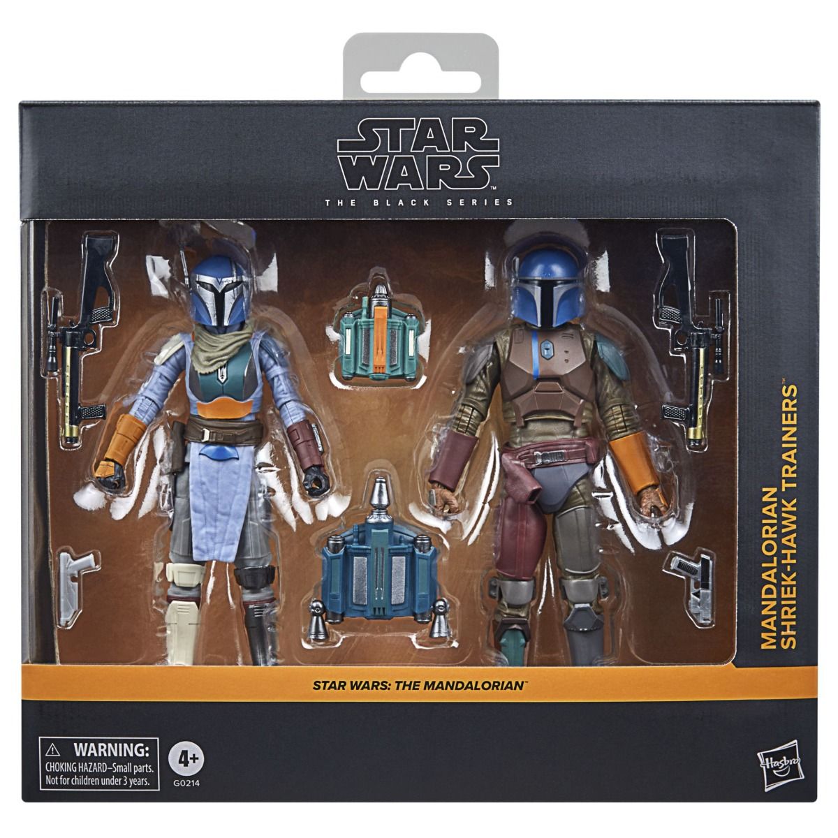 Star Wars TBS tM Mandalorian Shriek-Hawk Trainers 6-Inch Action Figure 2-Packの画像