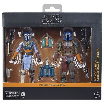 Star Wars TBS tM Mandalorian Shriek-Hawk Trainers 6-Inch Action Figure 2-Packの画像