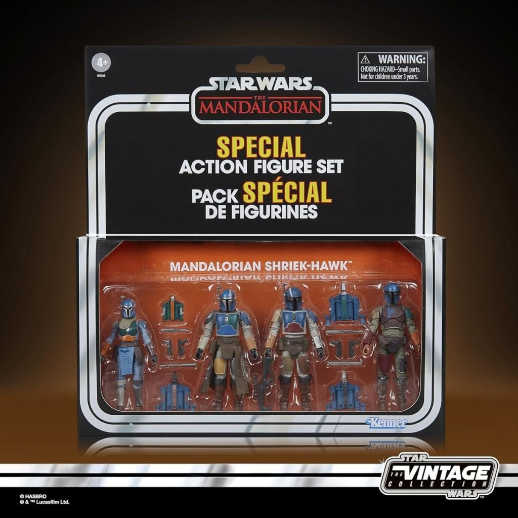 Star Wars TVC tM Mandalorian Shriek-Hawk Special Action Figure Setの画像