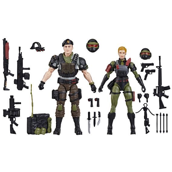 G.I. Joe Classified Series Nightforce Vincent R. "Falcon" Falcone & Quarrel(138) 2-Packの画像