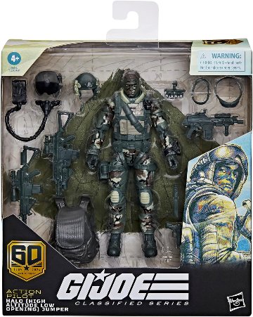 G.I. Joe Classified Series 60th Anniv Action Pilot HALO(High Altitude Low Opening) Jumperの画像