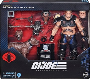 G.I. Joe Classified Series Cobra Dreadnok Road Pig & Warkus(135) 6-Inch Action Figureの画像