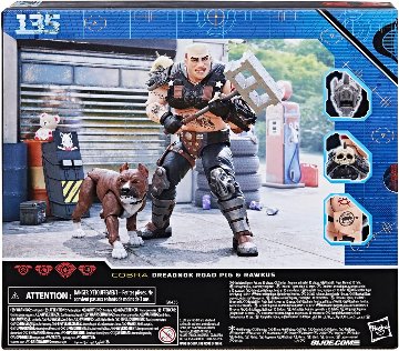 G.I. Joe Classified Series Cobra Dreadnok Road Pig & Warkus(135) 6-Inch Action Figureの画像