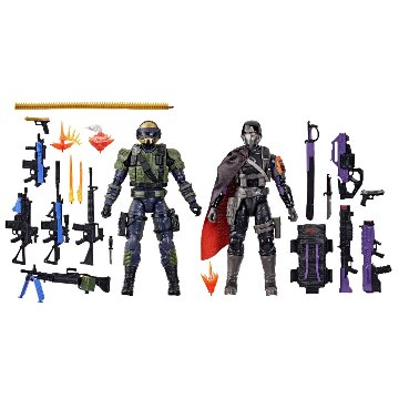 G.I. Joe Classified Series Steel Corps Commander Vs. Twilight Guard(141) 6-Inch Action Figure 2-Packの画像