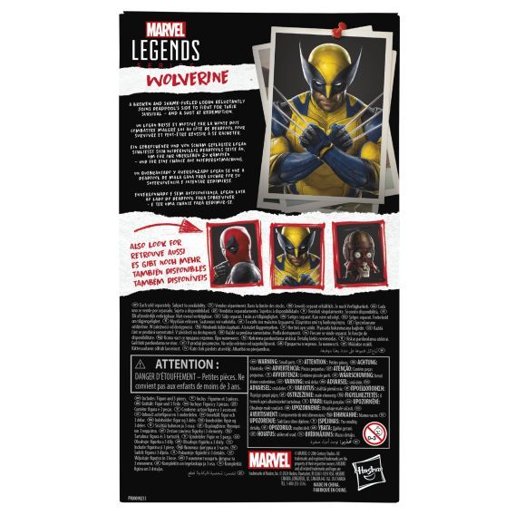 Marvel Legends Deadpool & Wolverine Wolverine 6-Inch Action Figureの画像