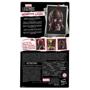 Marvel Legends Deadpool & Wolverine Headpool with Marvel's Logan 6-Inch Action Figureの画像