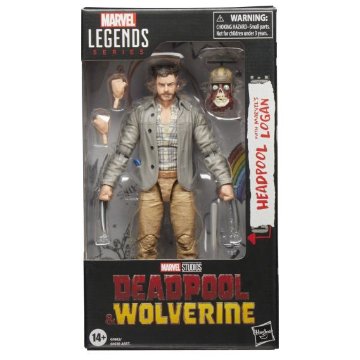 Marvel Legends Deadpool & Wolverine Headpool with Marvel's Logan 6-Inch Action Figureの画像