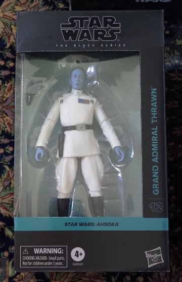 Star Wars TBS SWAh Grand Admiral Thrawn 6-Inch Action Figure E89085MAT　の画像