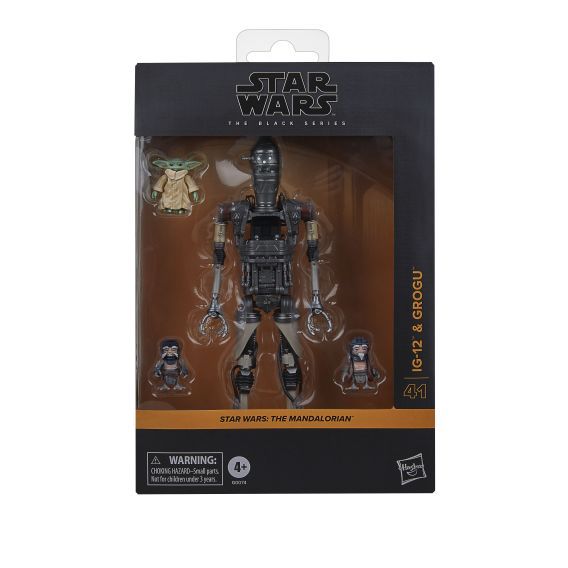 Star Wars TBS tM Mandalorian IG-12 & Grogu 6-Inch Action Figureの画像