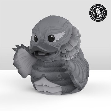 TUBBZ 1ST EDITION Universal Monsters Creature of the Black Lagoon Collectable(Black&White)の画像