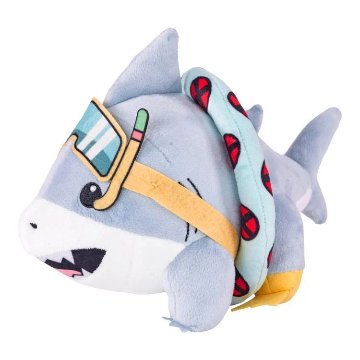 Marvel Scuba Jeff Land Shark Kuricha 8-Inch Plushの画像