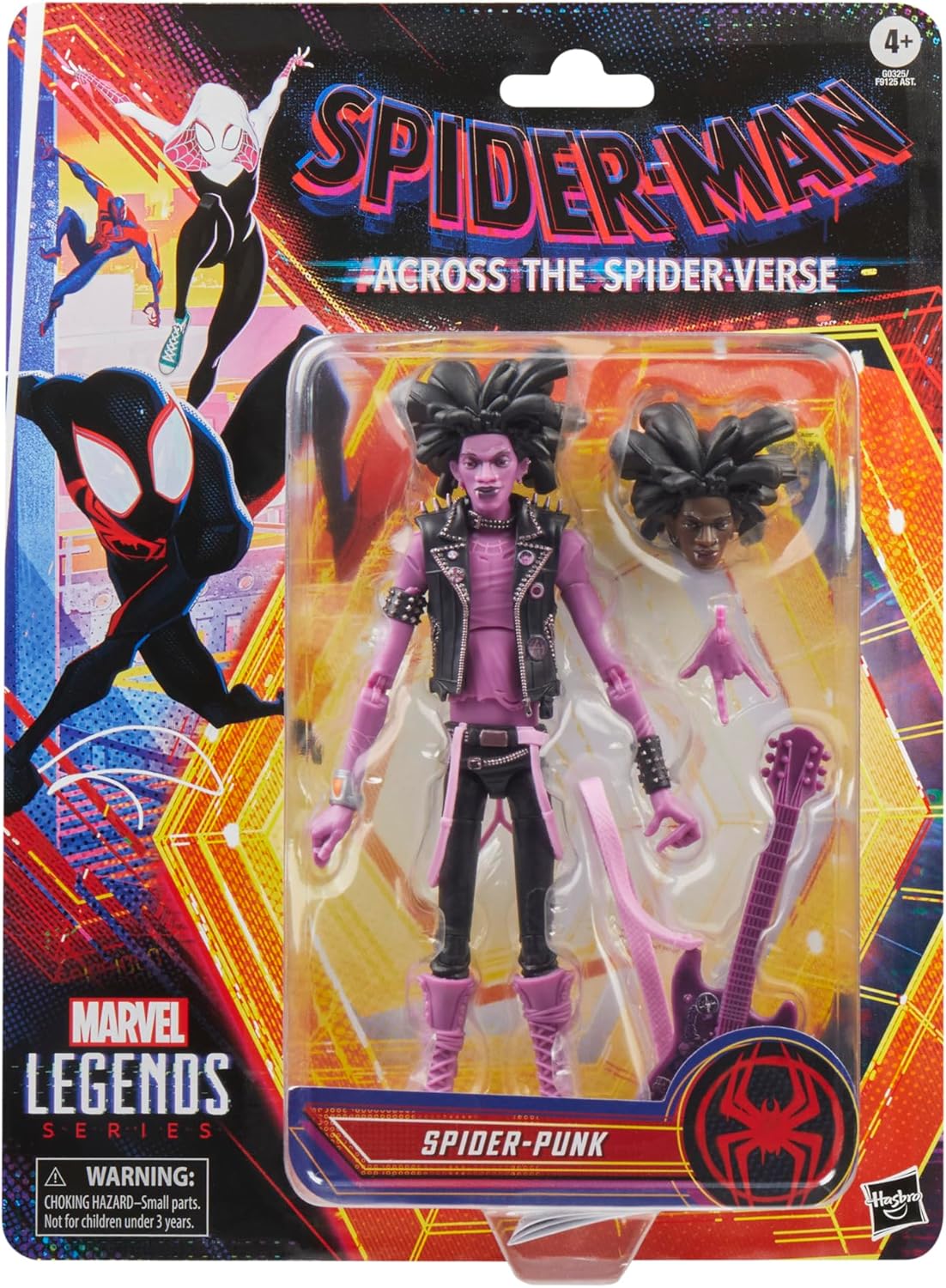 Marvel Legends Retro Cardback Spider-Man AtSV 2024 Spider-Punk 6-Inch Action Figureの画像