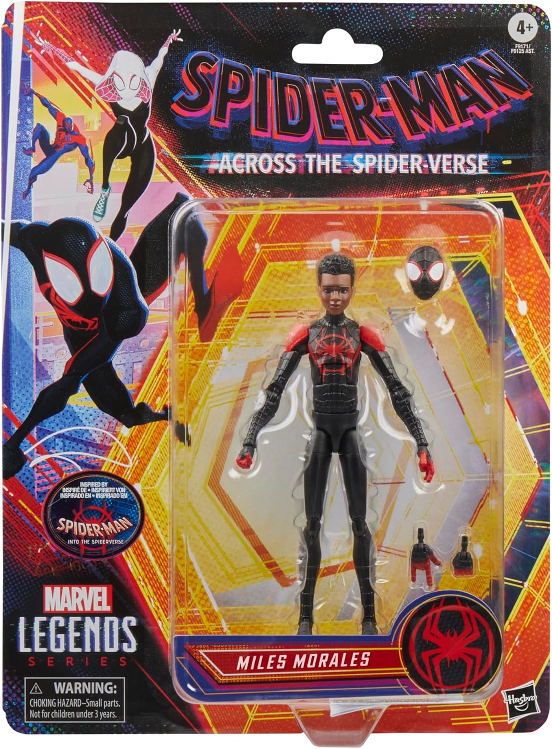 Marvel Legends Retro Cardback Spider-Man AtSV 2024 Miles Morales 6-Inch Action Figureの画像