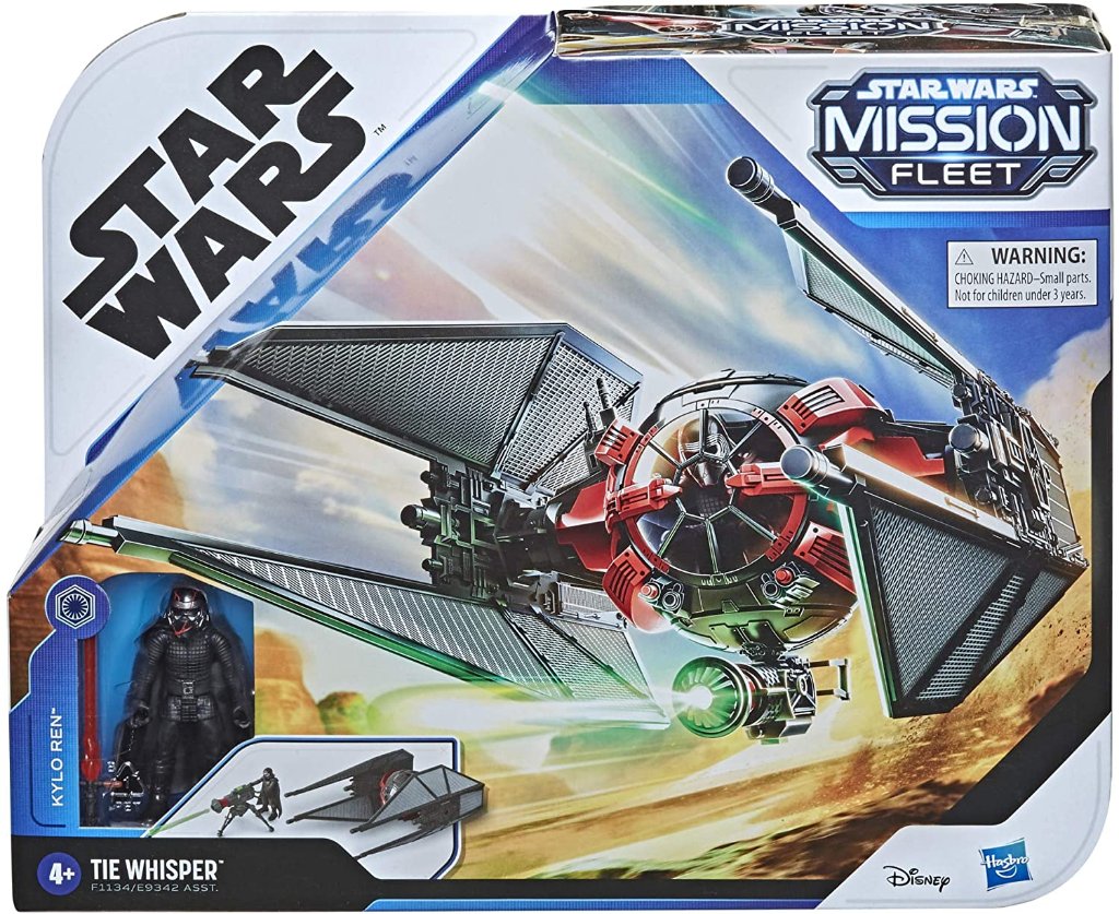 Star Wars Mission Fleet Stellar Class Kylo Ren TIE Whisperの画像
