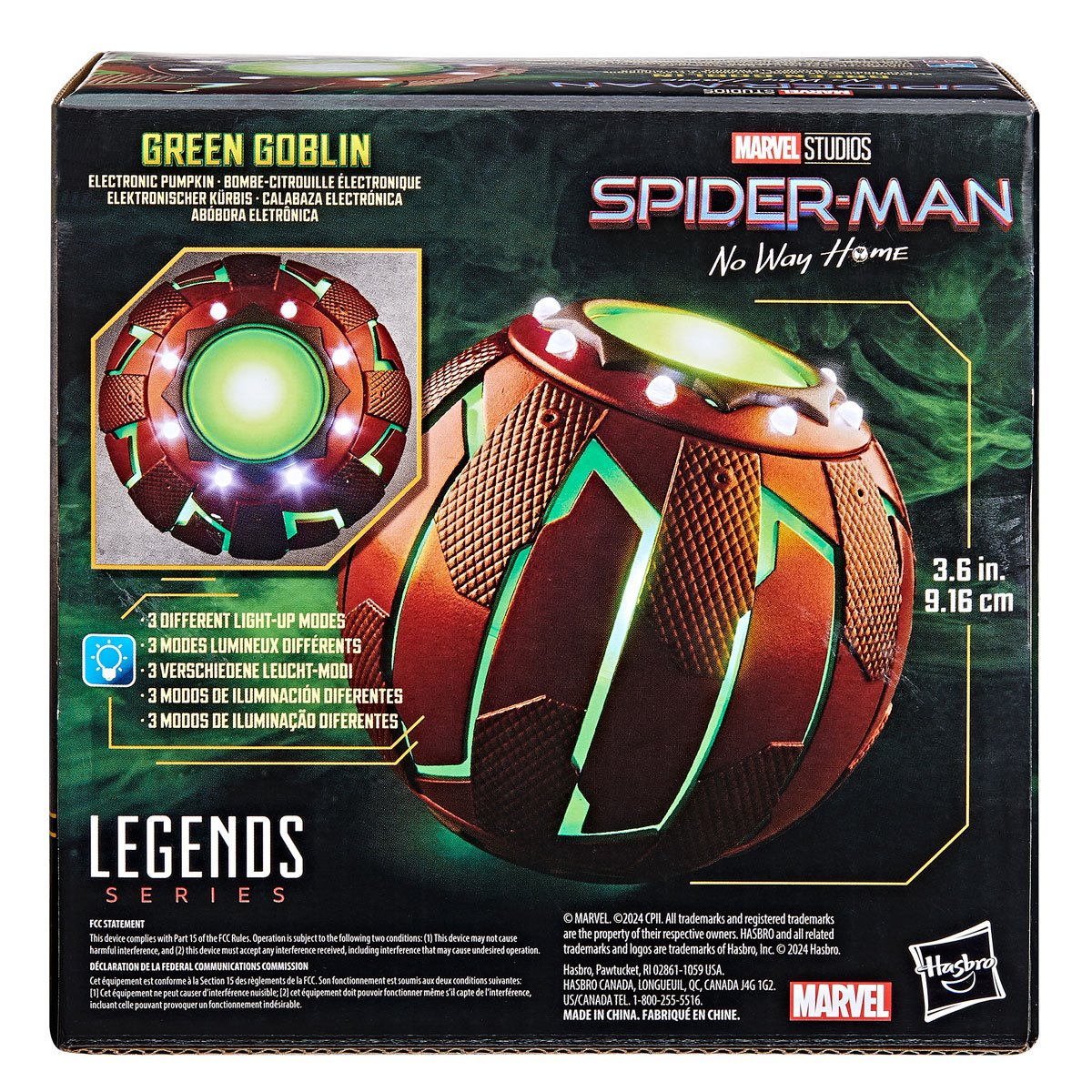 Marvel Legends Spider-Man NWH Green Goblin Pumpkin Bomb 正規品の画像