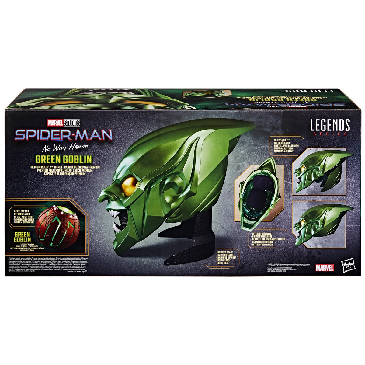 Marvel Legends Spider-Man NWH Green Goblin Helmet 正規品の画像